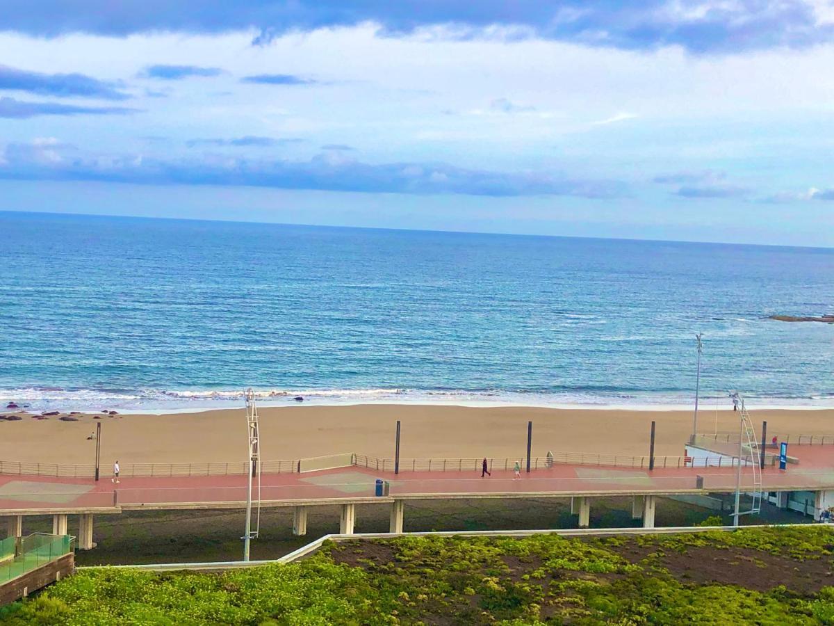 Vistas Mar Playa Las Canteras Primera Linea Wifi Las Palmas de Gran Canaria Luaran gambar