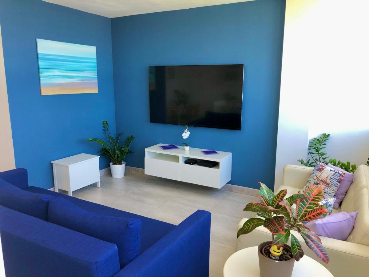 Vistas Mar Playa Las Canteras Primera Linea Wifi Las Palmas de Gran Canaria Luaran gambar