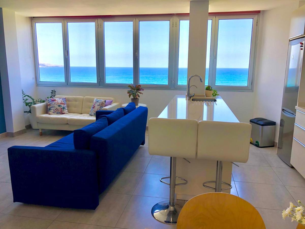 Vistas Mar Playa Las Canteras Primera Linea Wifi Las Palmas de Gran Canaria Luaran gambar