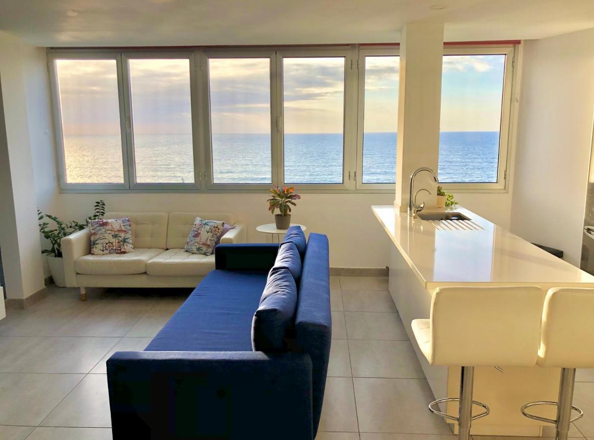 Vistas Mar Playa Las Canteras Primera Linea Wifi Las Palmas de Gran Canaria Luaran gambar