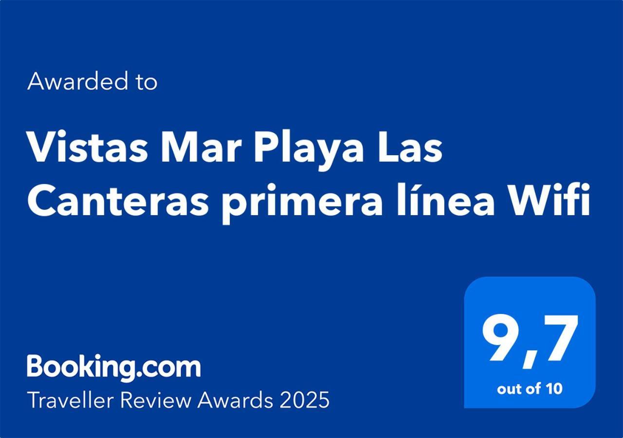 Vistas Mar Playa Las Canteras Primera Linea Wifi Las Palmas de Gran Canaria Luaran gambar